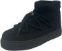 Inuikii Tijdloze Elegantie Gecombineerd met Functionaliteit Lage Sneaker Black Dames - Thumbnail 5