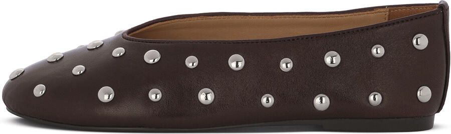 Inuovo Ballerina's AMY DARK BROWN