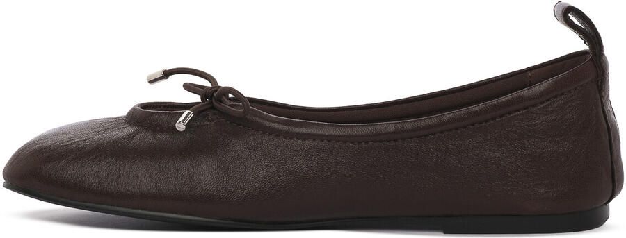 Inuovo Ballerina's DARK BROWN
