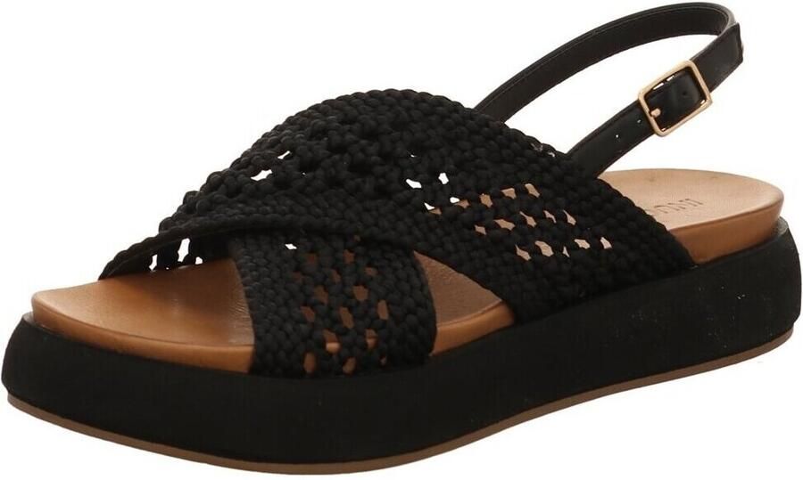 Inuovo Sandalen met sleehak INU-E26-A96075-BL