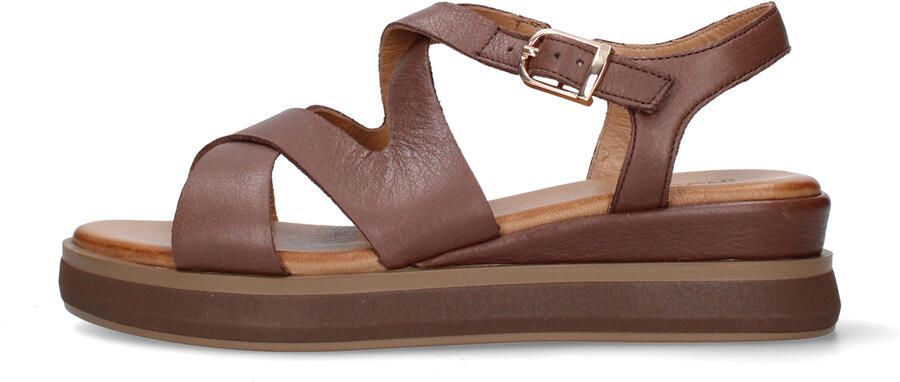 Inuovo Sandalen met sleehak 113120