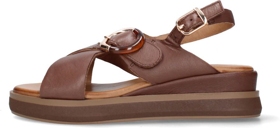 Inuovo Sandalen met sleehak 113138