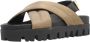 Inuovo Flat Sandals Brown Dames - Thumbnail 2