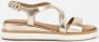 Inuovo Flat Sandals Yellow Dames - Thumbnail 2