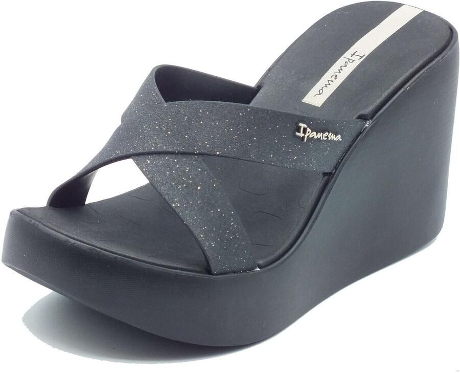 Ipanema Sandalen met sleehak 83646 High Fashion Slide Black