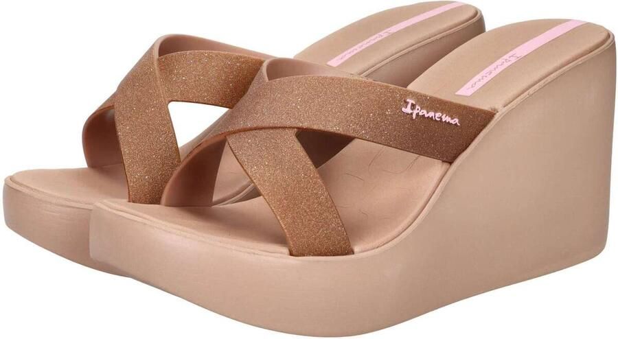 Ipanema Sandalen met hakken 83646 High Fashion Slide Brown - Foto 2