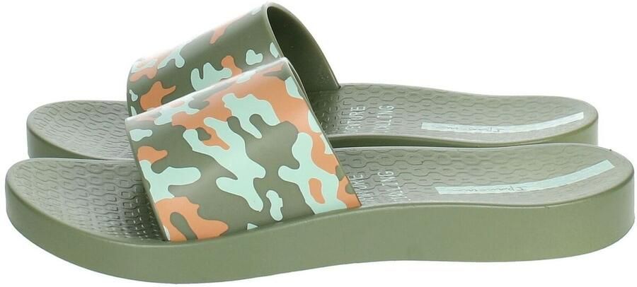 Ipanema Urban Slide badslippers met panterprint roze blauw - Foto 5