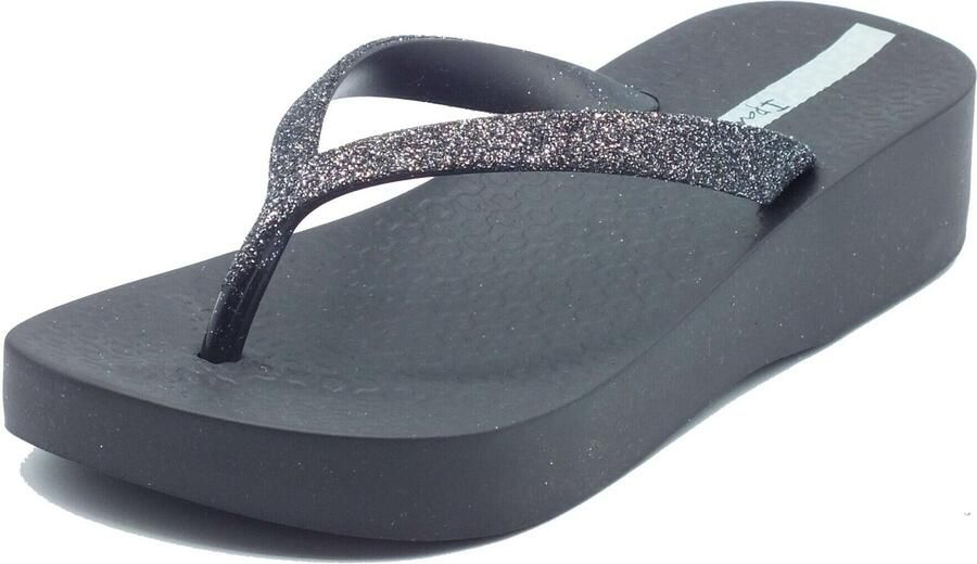 Ipanema Teenslippers 83386 Mesh Chic Plat Fem Black