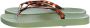 Ipanema Anatomic Connect Slippers Dames Green - Thumbnail 3