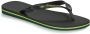 Ipanema Classic Brasil Teenslippers Slippers Zwart Groen Heren - Thumbnail 6