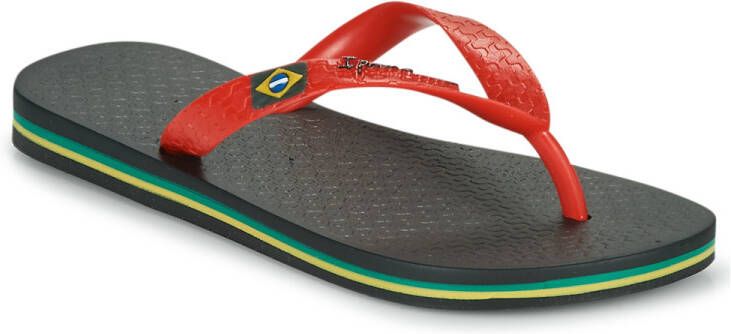 Ipanema Classic Brasil Kids slipper voor en black red - Foto 3