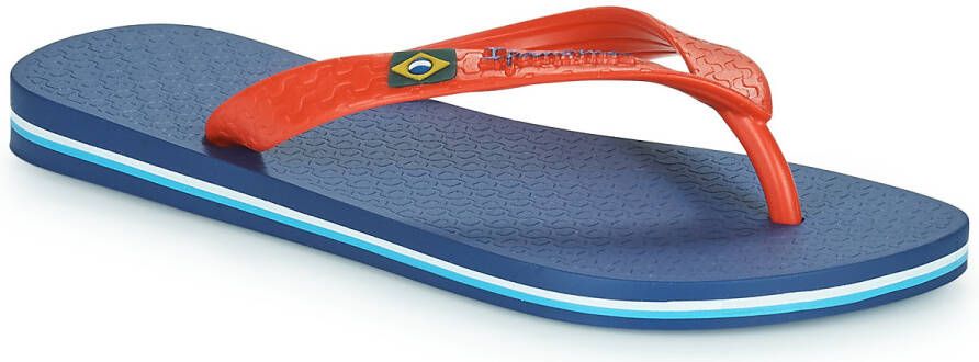 Ipanema Classic Brasil teenslippers blauw rood Jongens Meisjes Gerecycled materiaal (duurzaam) 29 30 - Foto 4