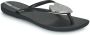 Ipanema Dames PVC Flip Flops Black Dames - Thumbnail 2