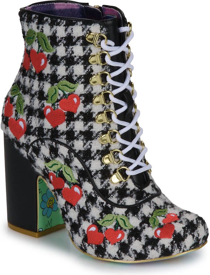 Irregular Choice Enkellaarzen FRUITY PICNIC