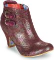 Irregular Choice Enkellaarzen THINK ABOUT IT - Bordeau