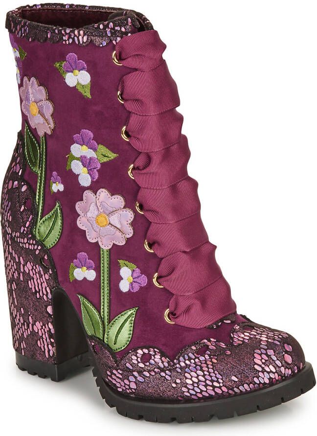 Irregular Choice Enkellaarzen VIBRANT VIOLET