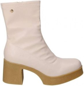 Isteria Enkellaarzen BOTINES 23209 MODA JOVEN CREMA