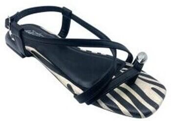 Isteria Platte sandalen Sandalia señora 1104 negro