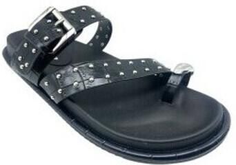 Isteria Platte sandalen Sandalia señora 1116 negro