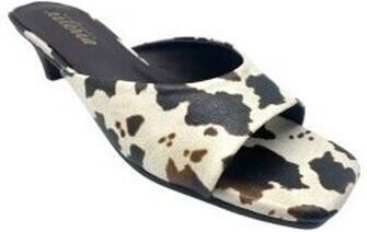 Isteria Sandalen met hakken Sandalia señora 1097 marron