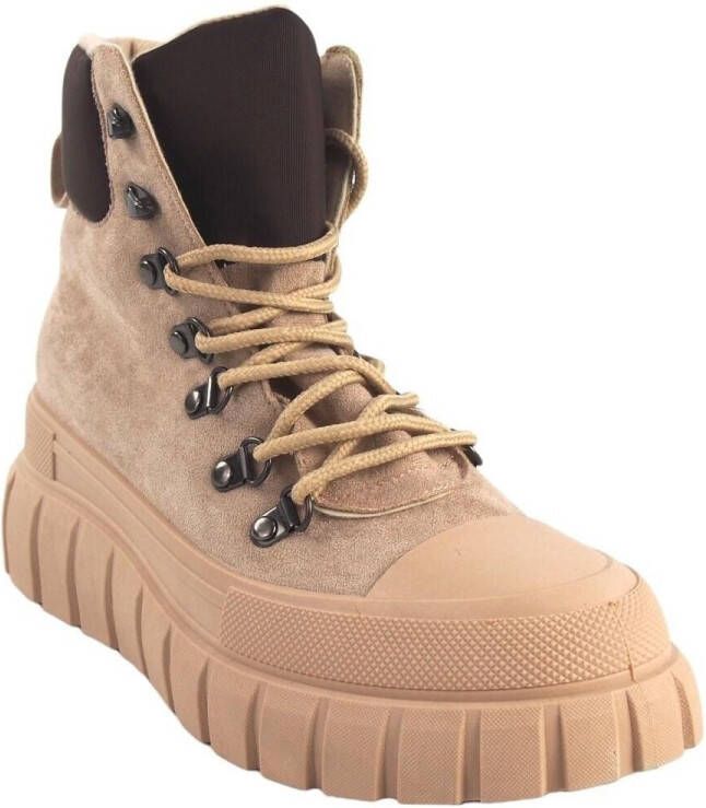 Isteria Sportschoenen Dameslaarsje 22207 beige