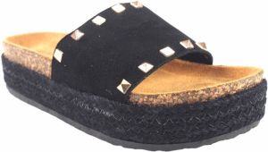 Isteria Sportschoenen Sandaal Lady kleur ZWART