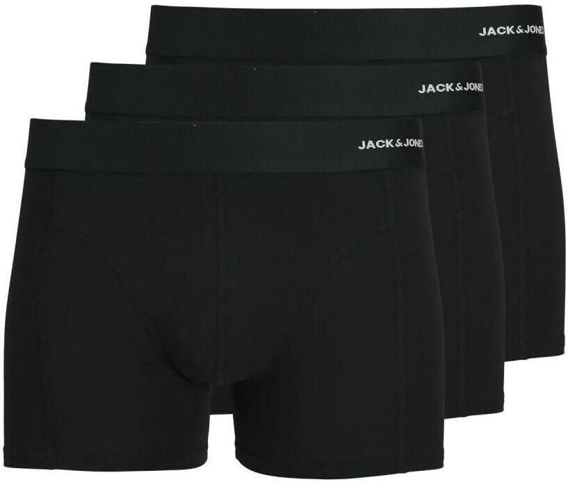 Jack & jones Teenslippers Jack & Jones 12198852 BAMBOO 3 PACK-3 BLACK