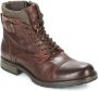 JACK & JONES Bottine Jfw Albany Leather Noos voor heren Bruin Maten: 40 42 - Thumbnail 5