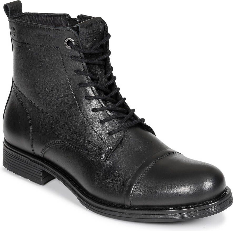 JACK & JONES JACK&JONES JFWSHAUN LEATHER BOOT SN Heren Laarzen - Foto 2