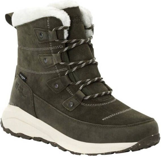 Jack Wolfskin Dromoventure Texapore High Women Waterdichte winterschoenen Dames island moss