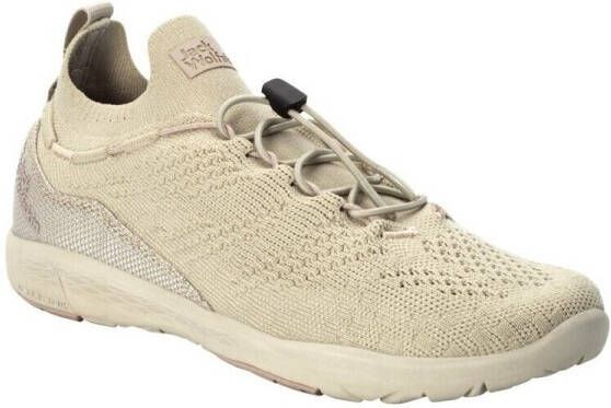 Jack Wolfskin Spirit Knit Low Women Herstellende schoenen Dames light sand