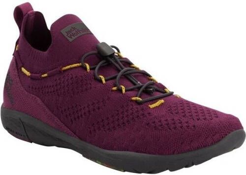 Jack Wolfskin Spirit Knit Low Women Herstellende schoenen Dames sangria red