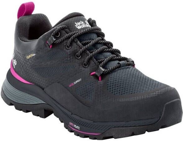 Jack Wolfskin Force Striker Texapore Low Women Waterdichte wandelschoenen Dames 40.5 grijs phantom pink - Foto 2