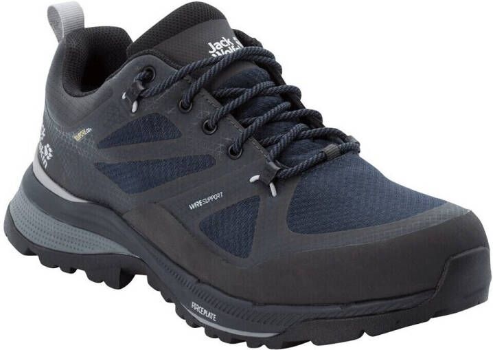 Jack Wolfskin Force Striker Texapore Low Men Waterdichte heren wandelschoenen 44 blauw dark blue phantom
