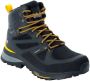 Jack Wolfskin Force Striker Texapore Mid Men Waterdichte wandelschoenen Heren 44.5 zwart black burly yellow XT - Thumbnail 2