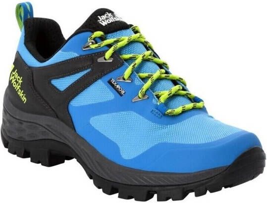Jack Wolfskin Rebellion Guide Texapore Low Men Waterdichte wandelschoenen Heren 43 blue lime blue lime