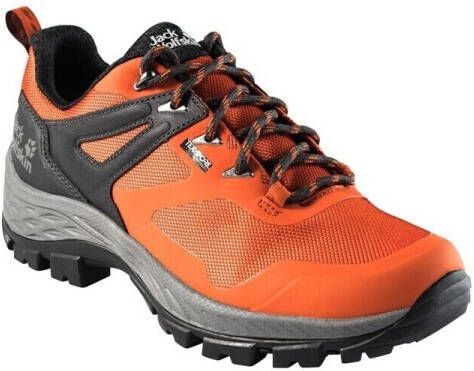 Jack Wolfskin Rebellion Guide Texapore Low Men Waterdichte wandelschoenen Heren 44 bruin orange grey