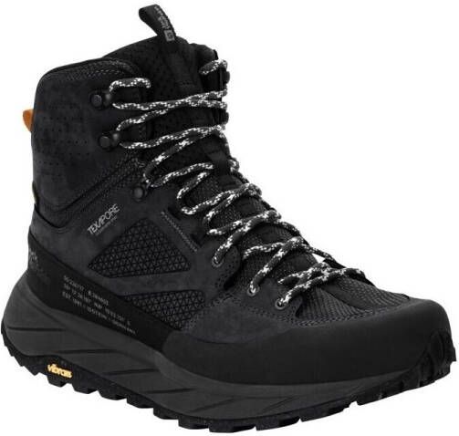 Jack Wolfskin Terraquest Texapore Mid Men Waterdichte wandelschoenen Heren black