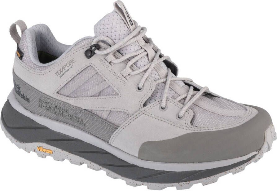 Jack Wolfskin Terraquest Texapore Low M 4056401-6301 Mannen Grijs Trekkingschoenen