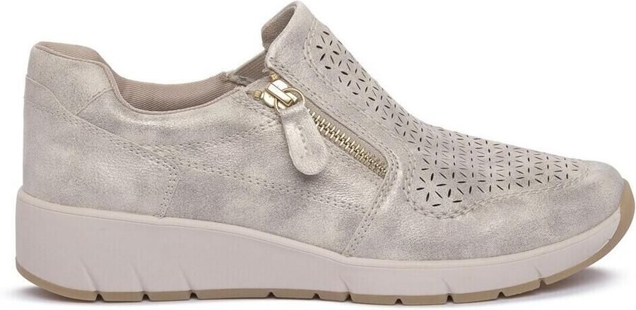 Jana Lage Sneakers BEIGE GOLD - Foto 2