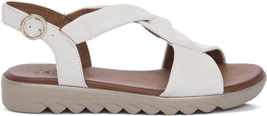 Jana Sandalen met sleehak BIANCO - Foto 2