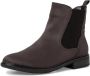 Jana Dames Chelseaboot 25369-207 Donkergrijs Wijdte H - Thumbnail 2