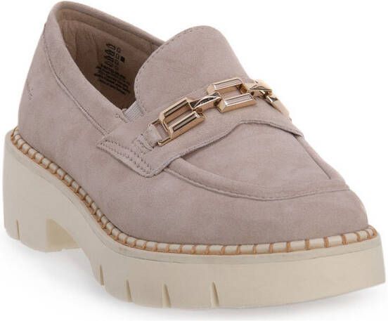Tamaris Comfort Instappers beige Leer Dames - Foto 2