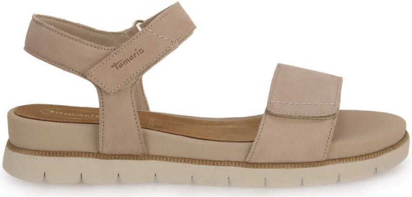 tamaris Sandalen 403 BEIGE NUBUCK