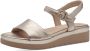 Tamaris COMFORT Essentials Dames Sandalen LT GOLD - Thumbnail 9