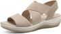 Jana Dames Sandaal 28768-499 Beige Wijdte H - Thumbnail 2