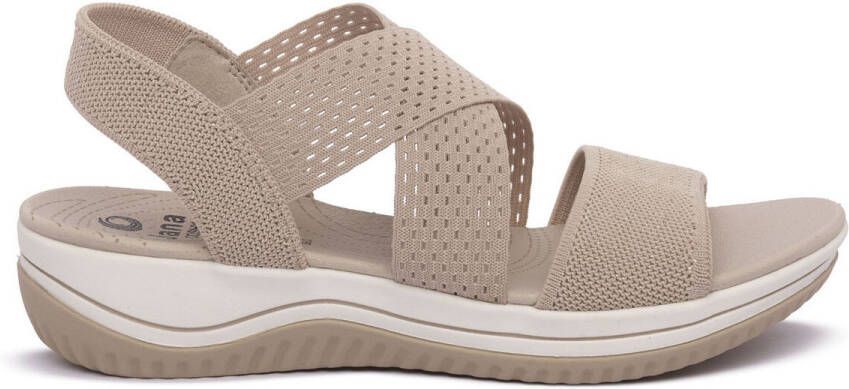 Jana Sandalen BEIGE GOLD SANDAL