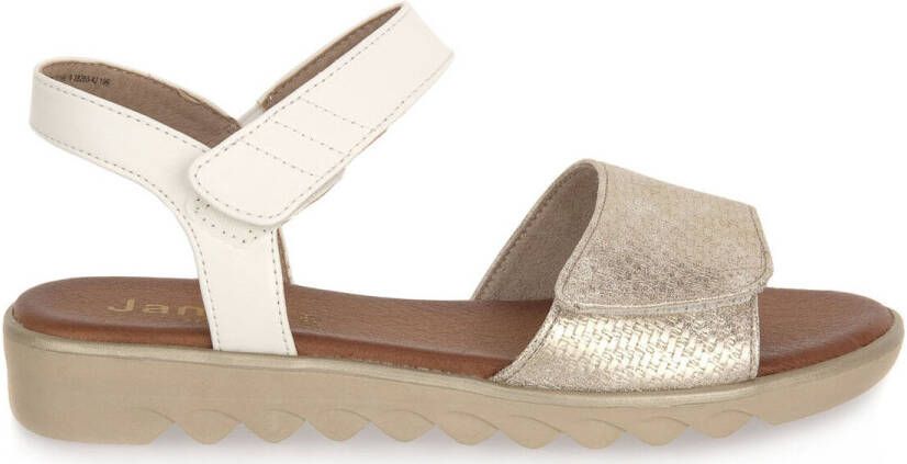 Jana Sandalen WHITE GOLD