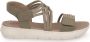 Jana Dames Sandaal 28766-701 Groen Wijdte H - Thumbnail 2