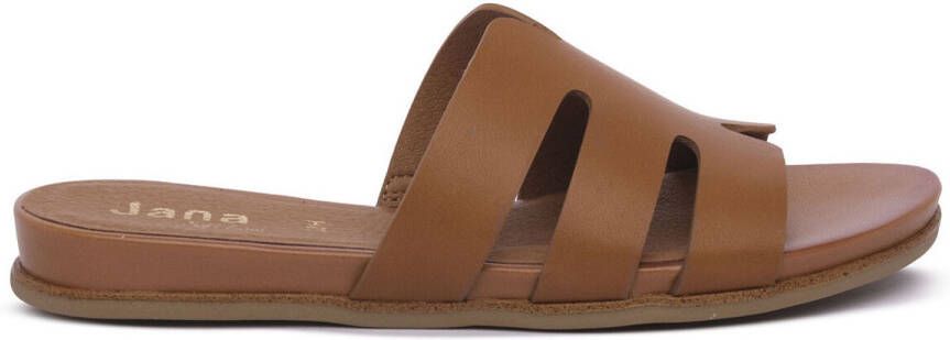 Jana Slippers TAN SOFTLINE